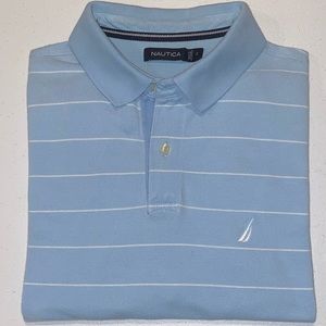 Men’s Nautica Classic Fit Stripe Deck Polo Shirt